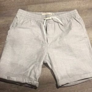 Men’s H&M elastic waistband chambray short